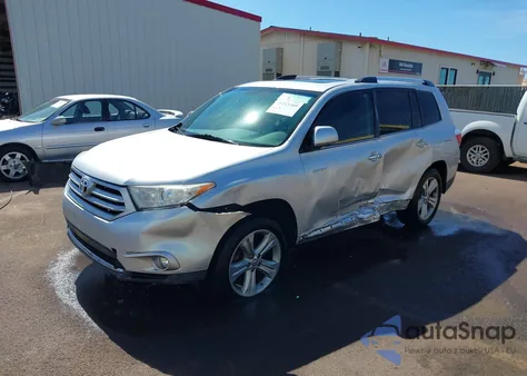 2013 Toyota Highlander Limited V6 from USA, damaged, VIN 5TDYK3EH5DS138746